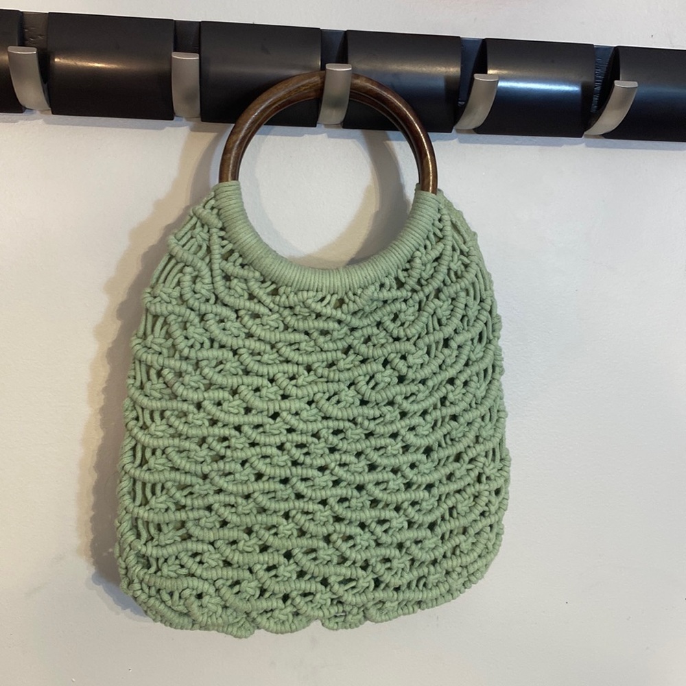 Sigrid Olsen Macrame Bag - Picture 1 of 6